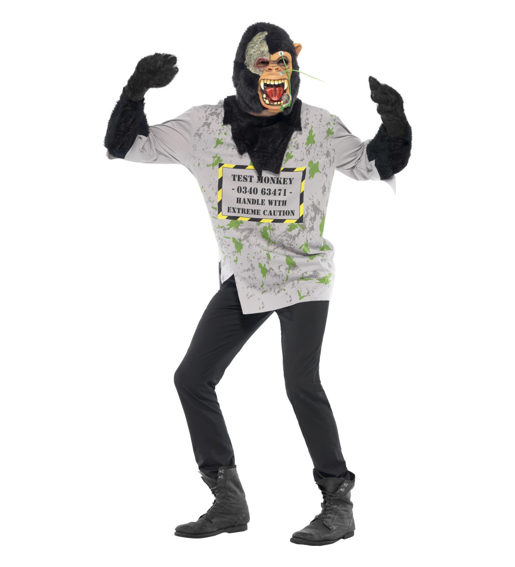 Pánsky kostým Zmutovaná opica