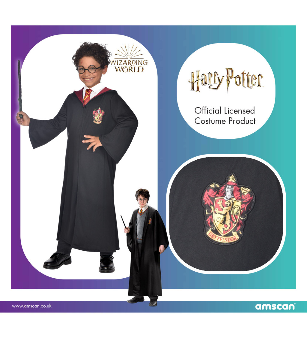 Detský kostým Harryho Pottera (8-10 rokov)