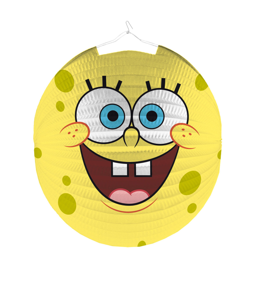 Papierový lampión Spongebob