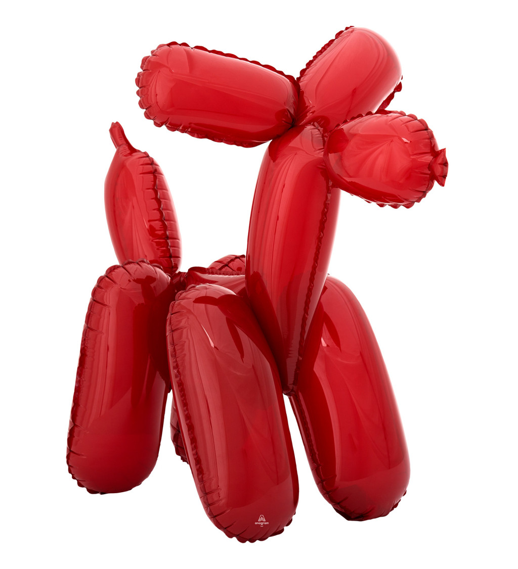 Fóliový balónik Červený psík