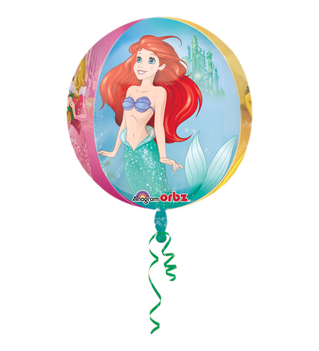 Fóliový balónik Disney princezny
