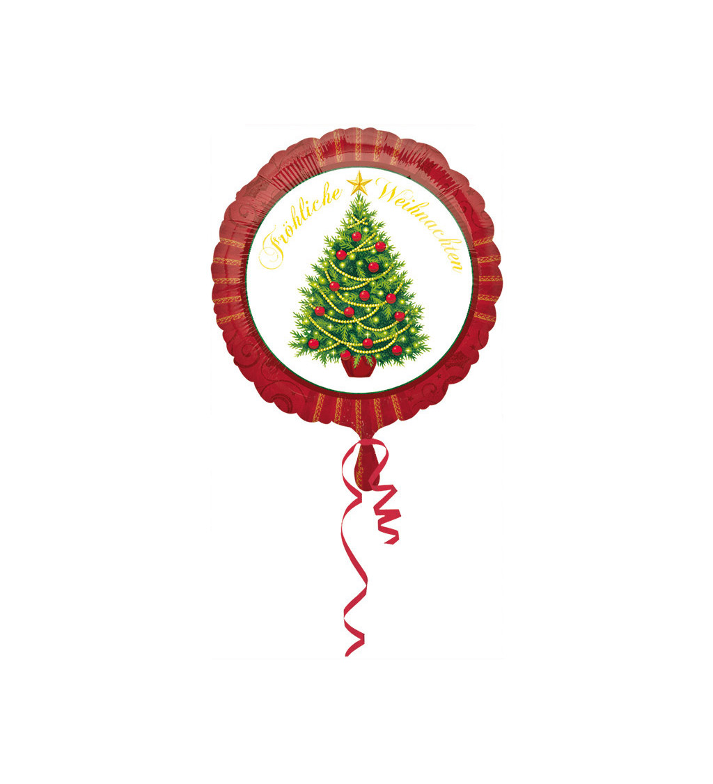 Fóliový balónik Vianočný strom