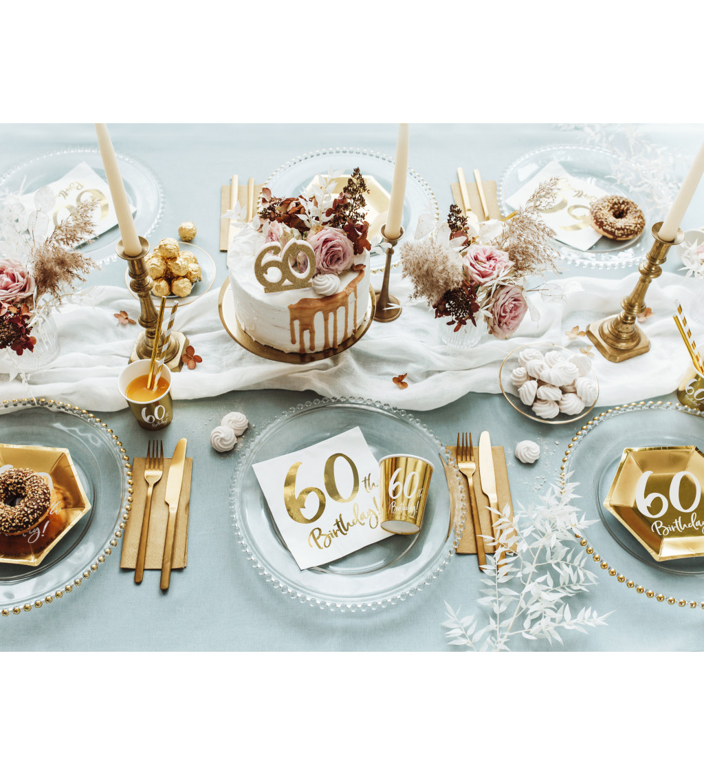 Zlatý tanier "60. narodeniny"