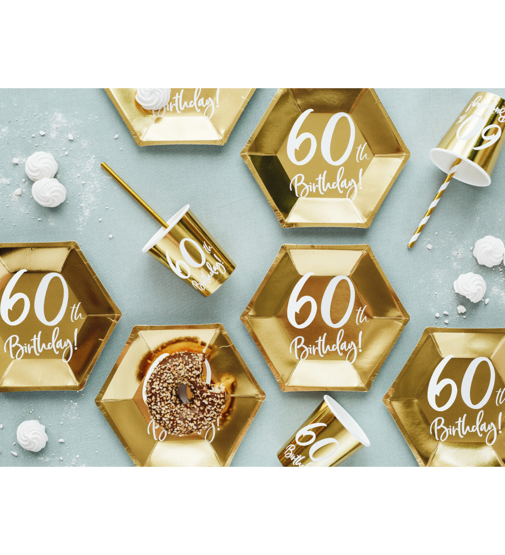 Zlatý tanier "60. narodeniny"