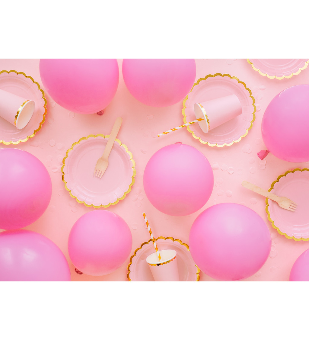 ECO balóniky ružové - pastelové