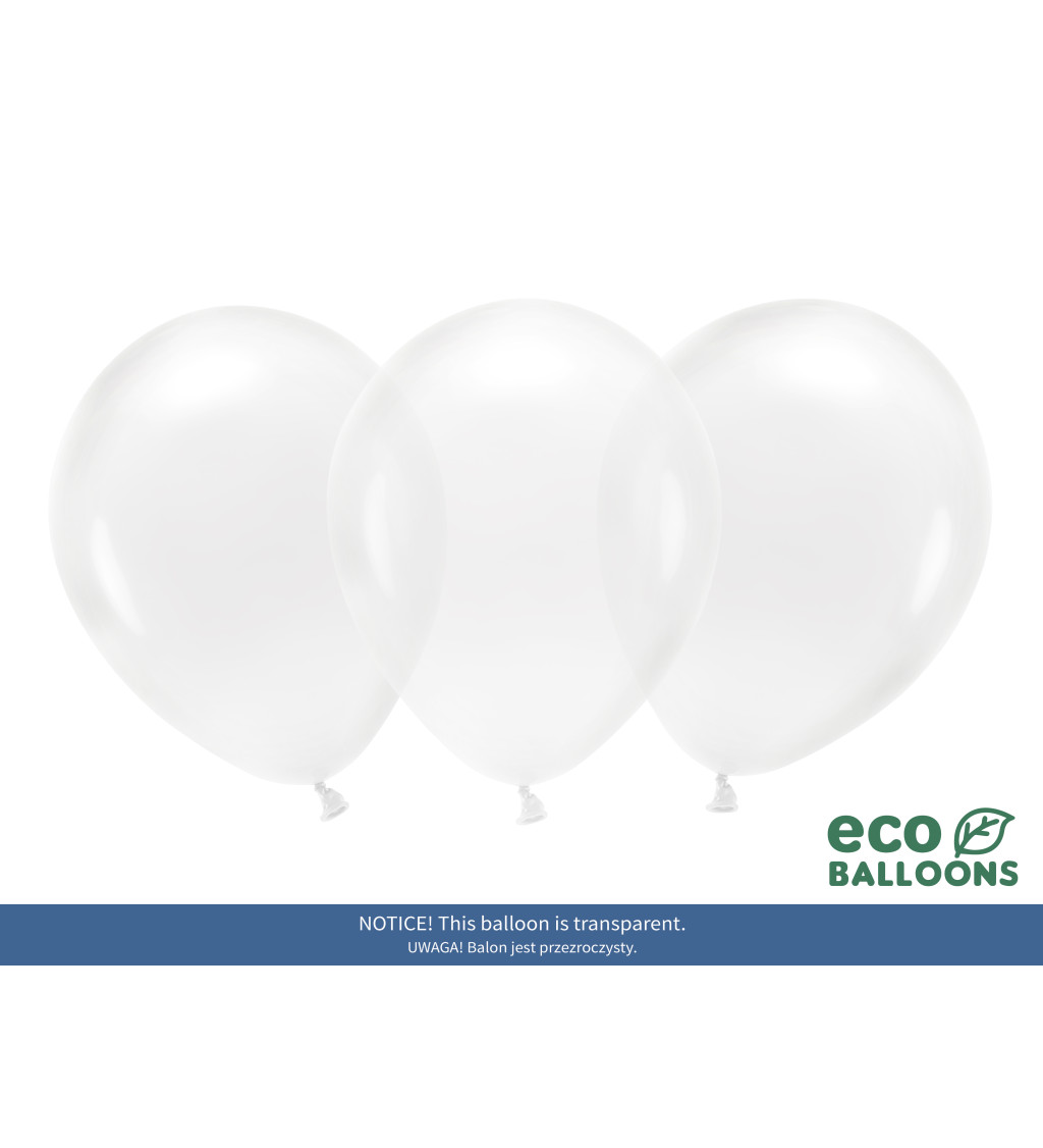 ECO balonik priehľadný