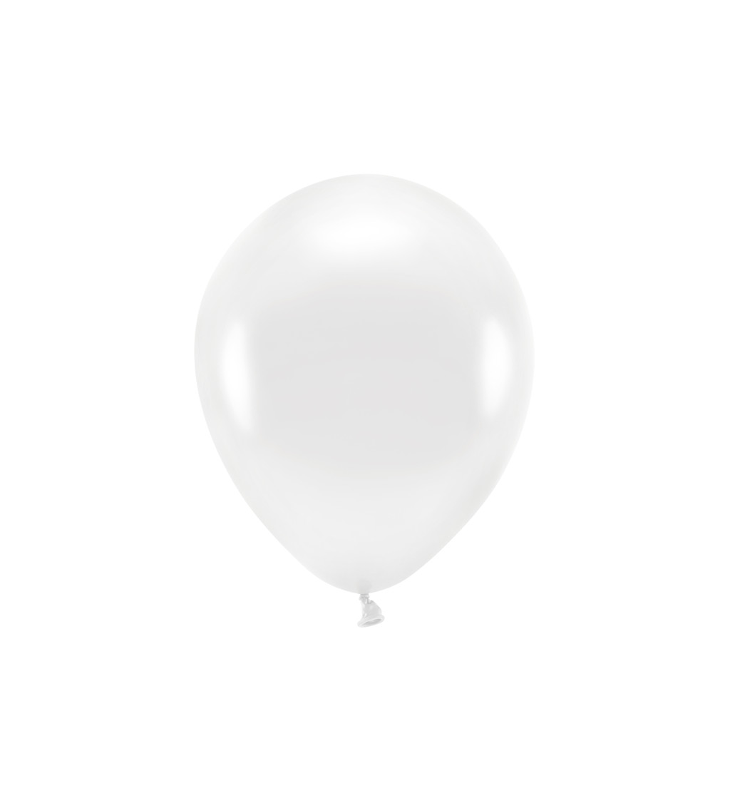 Eko pastelové balóniky, biele
