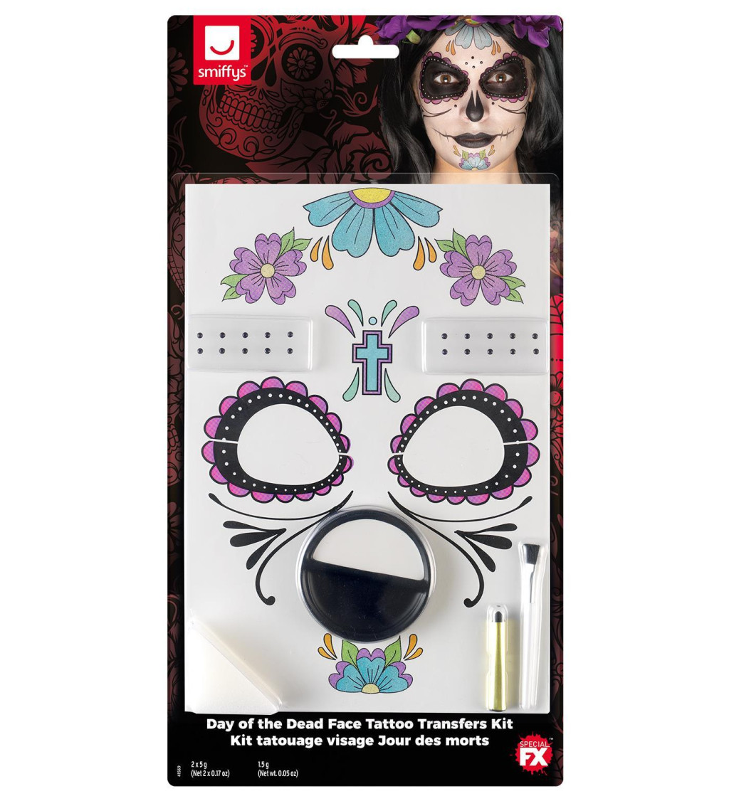 Make-up sada Day of the Dead
