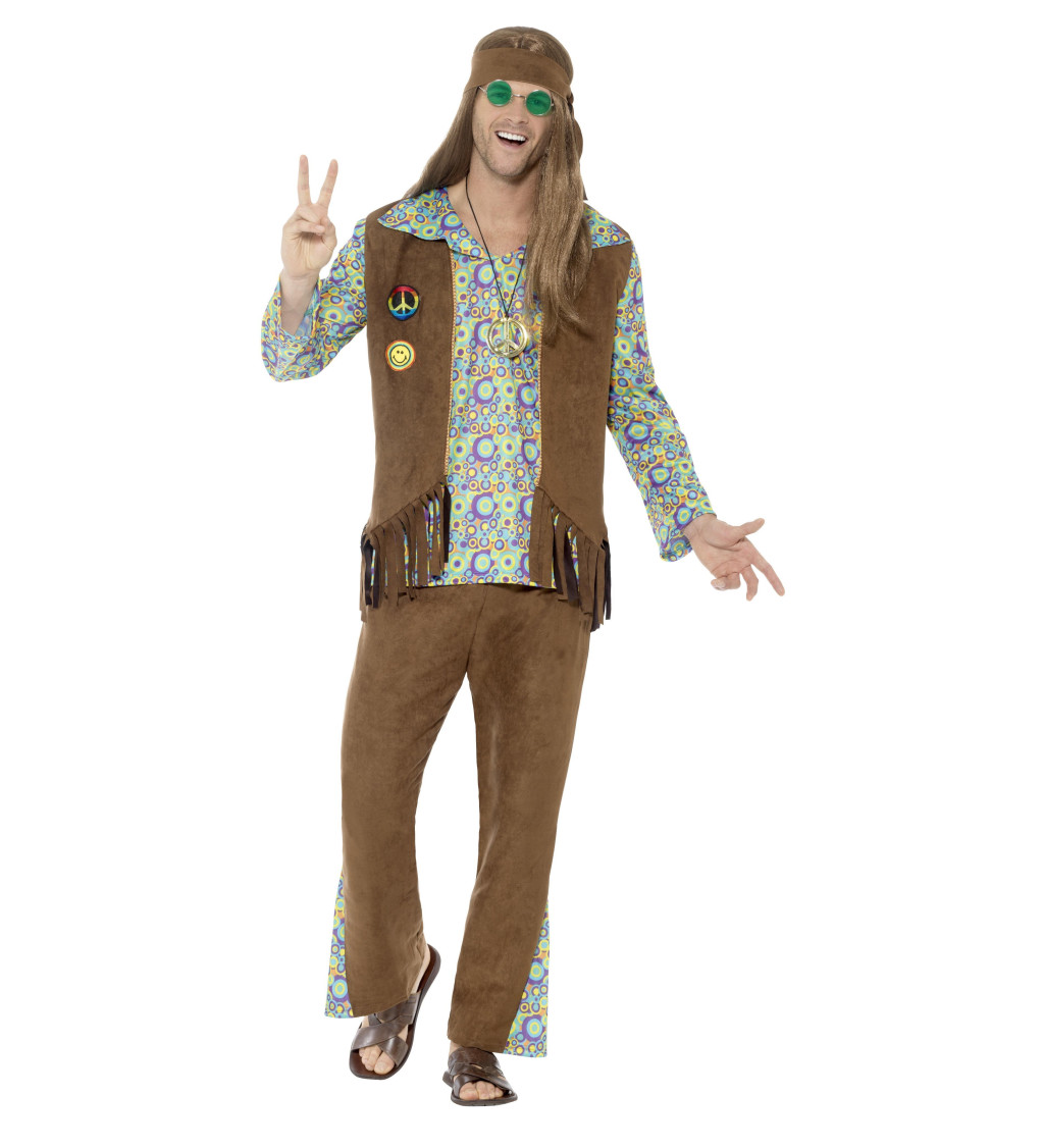 Pánsky kostým Hippie