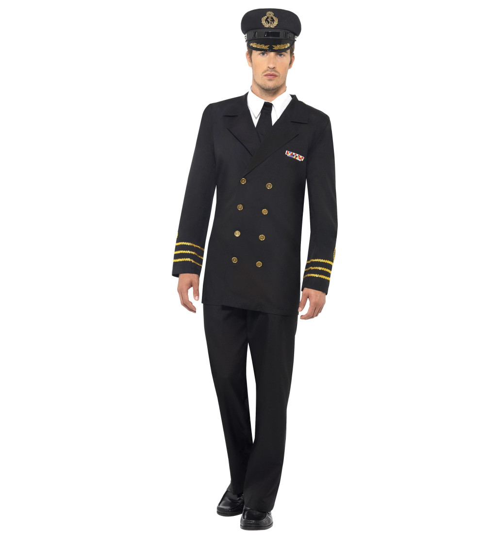 Pánsky kostým Dôstojník námorníctva