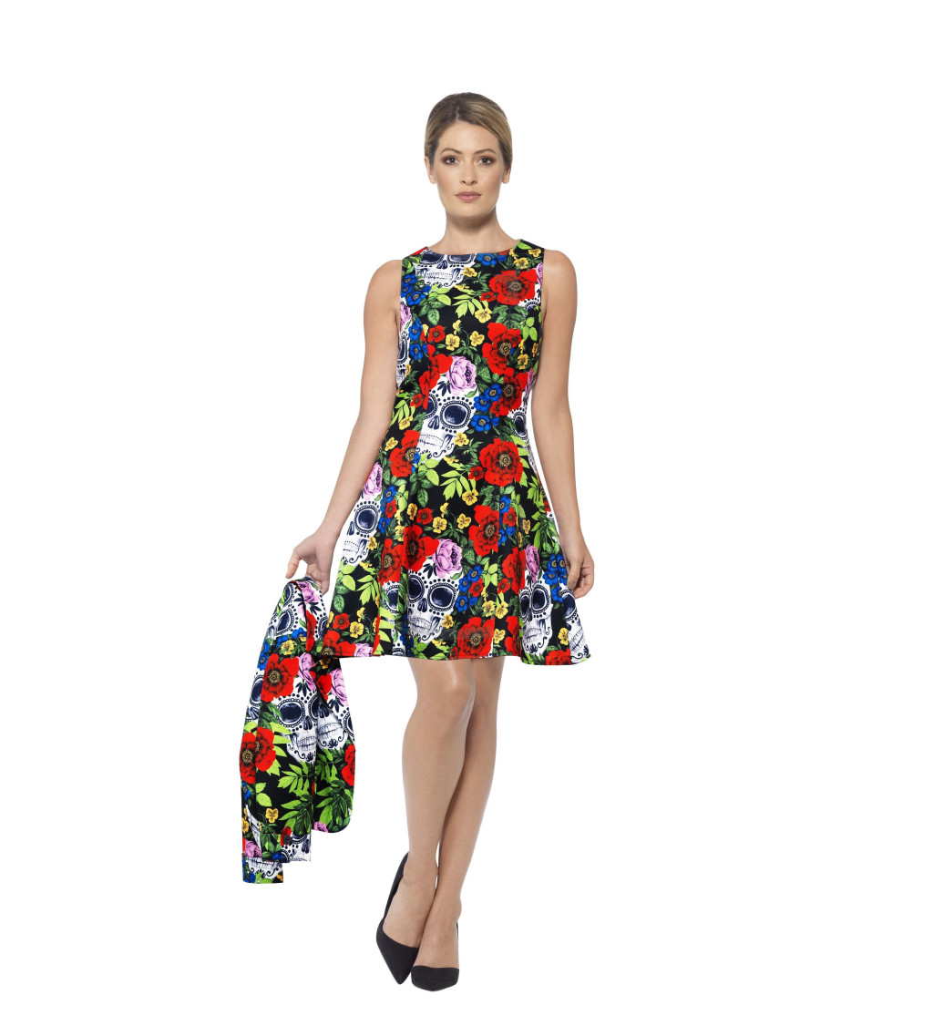 Dámsky kostým Day of the Dead M