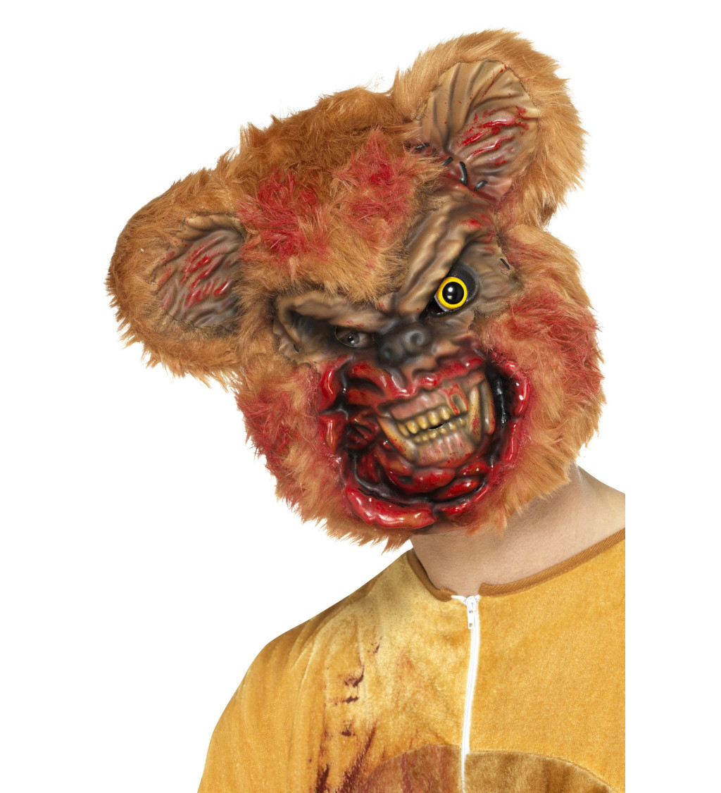 Maska Zombie medveď