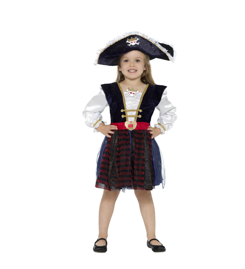 Detský kostým Pirátka