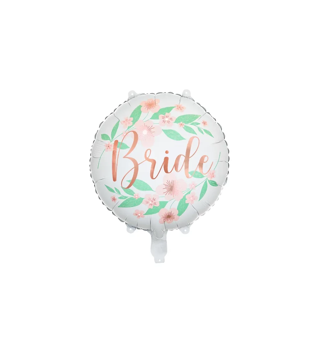 Fóliový balónik Bride