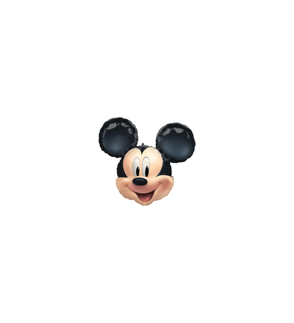 Fóliový balónik hlava Mickey Mouse