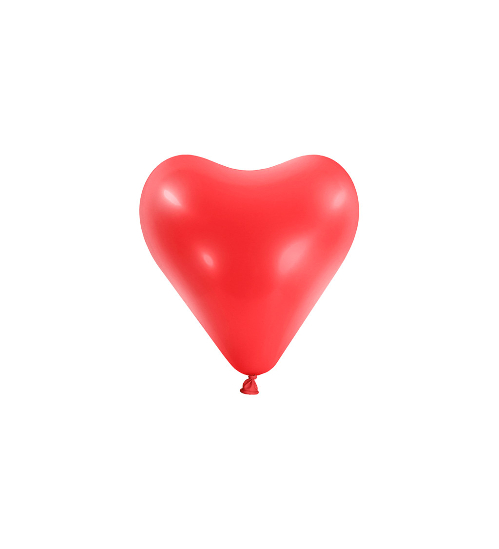 Latexové balóniky Srdcia, jablokovo červené 30cm