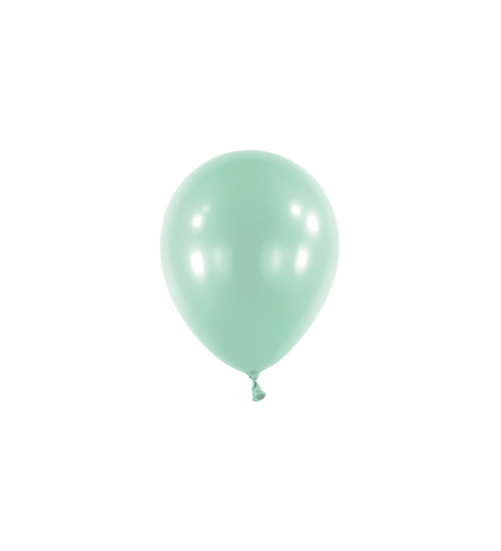 Latexové balóniky, perleťová mentolová 28cm