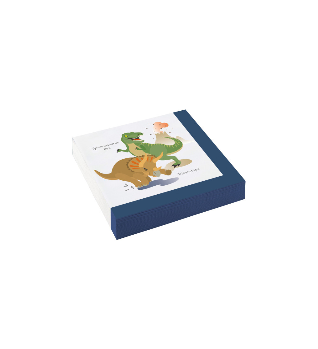 Servítky Šťastný Dinosaurus