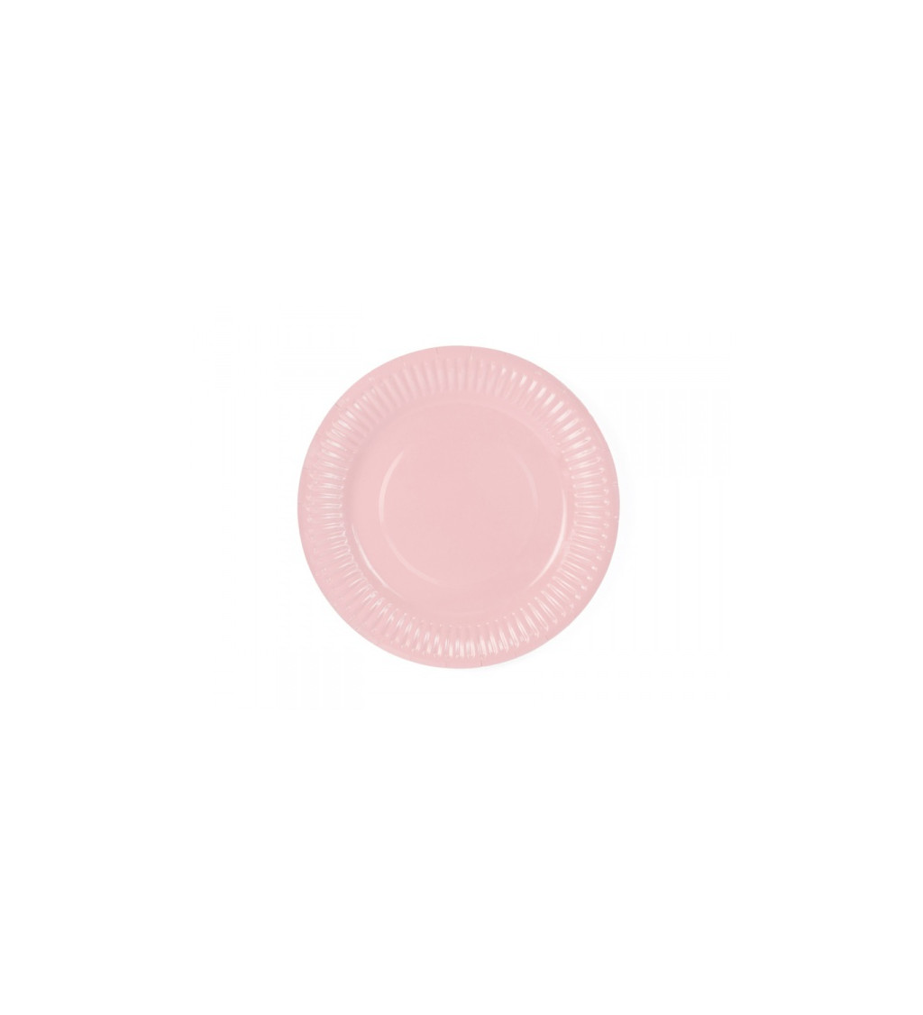 Tanier púdrovo ružový - 6 ks