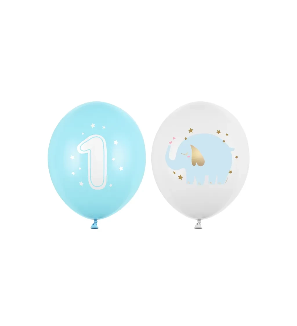 Sada balónikov 1. narodeniny Chlapec (50ks)
