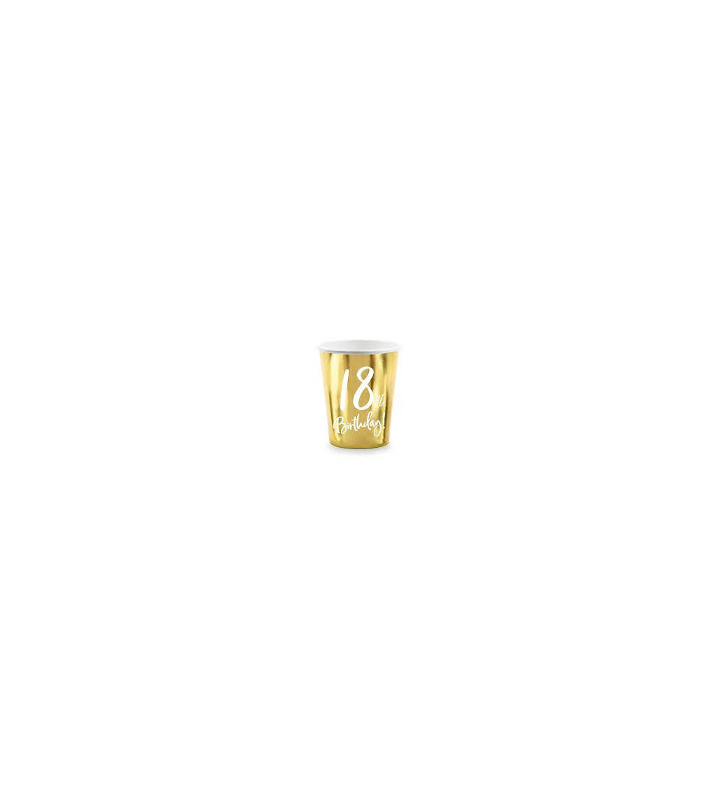 Zlaté kelímky "18"