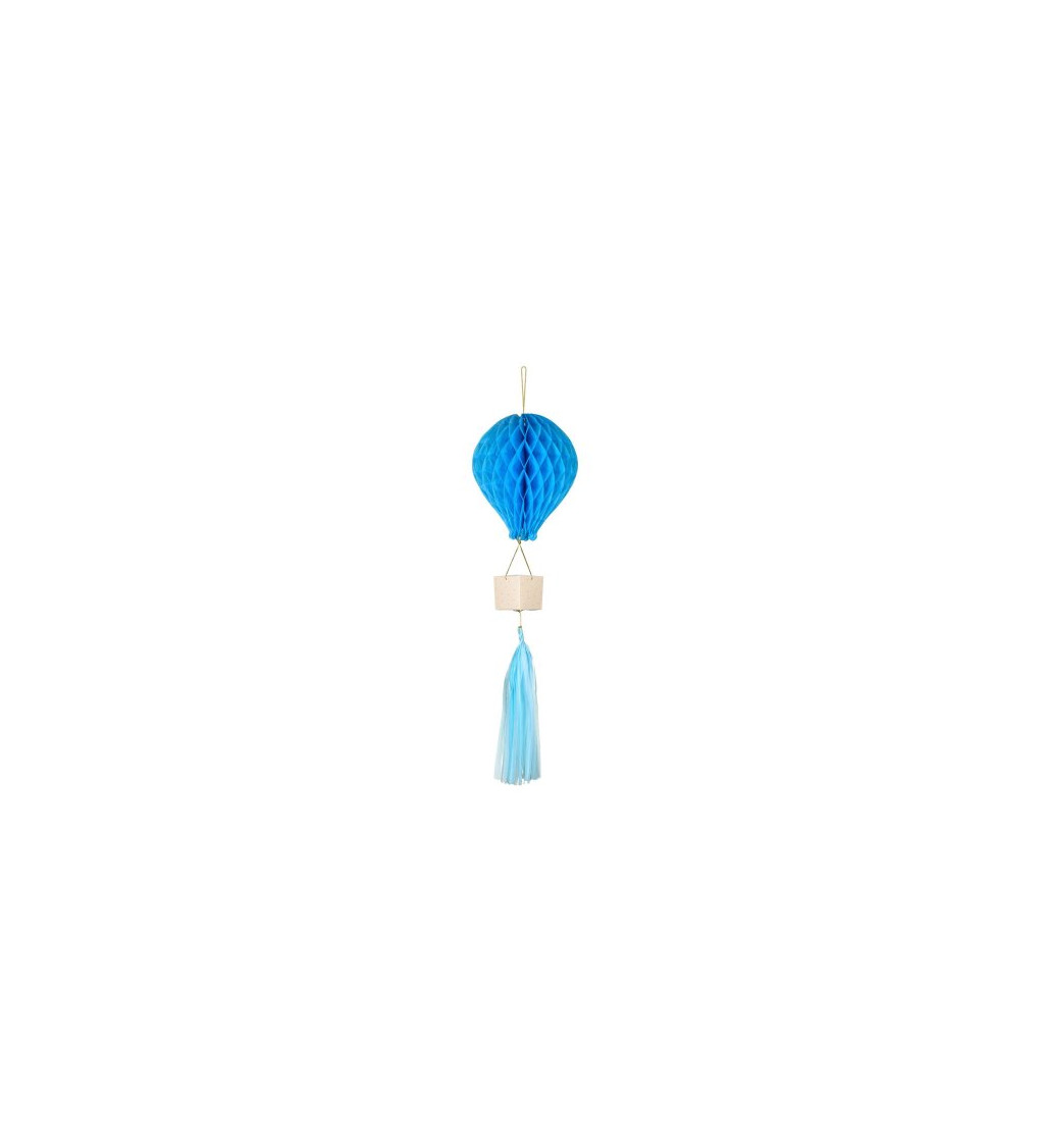 Honeycomb balónik, modrý