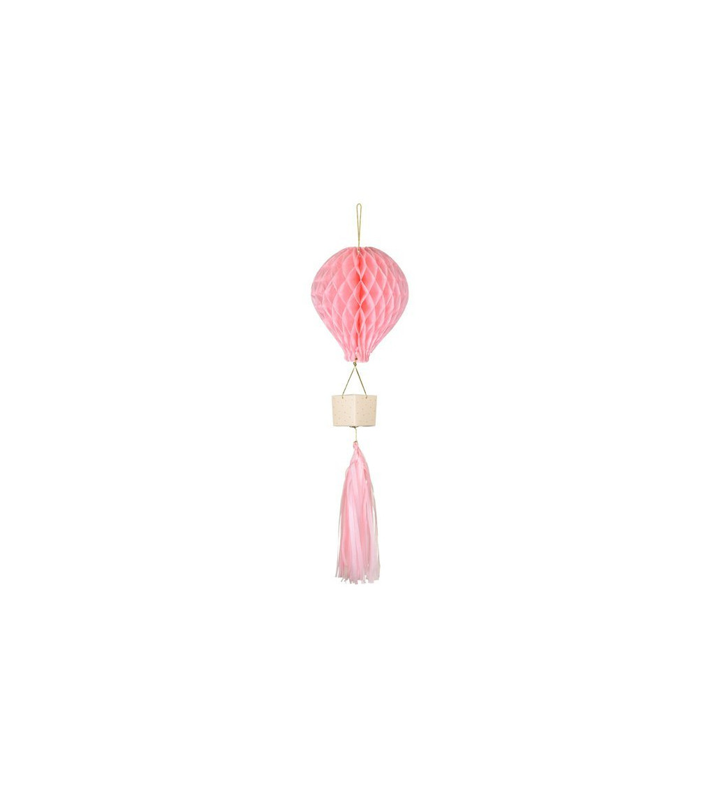 Honeycomb balónik, ružový