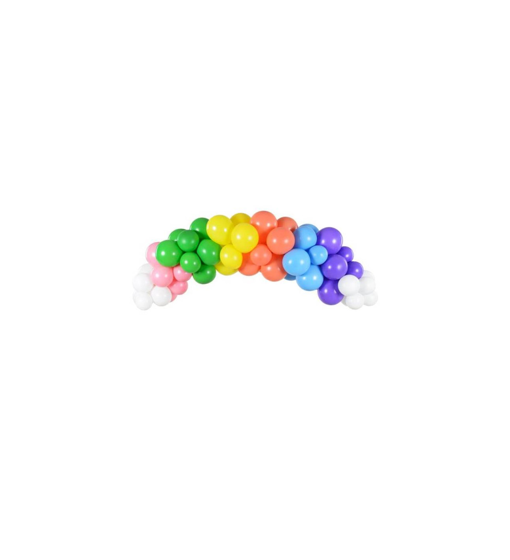 Rainbow balóny - svetlo modrá