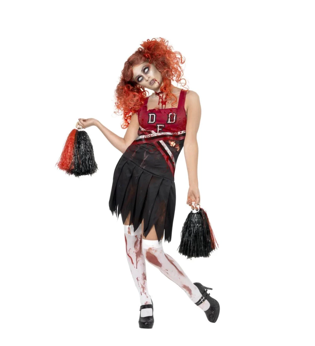 Dámsky kostým Zombie roztlieskavačka