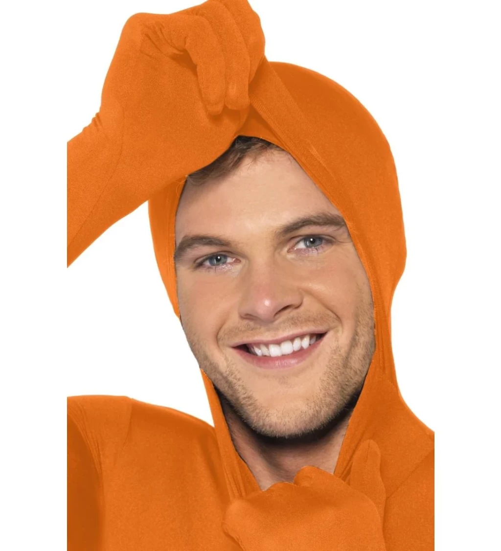 Pánsky kostým Morphsuit, oranžový