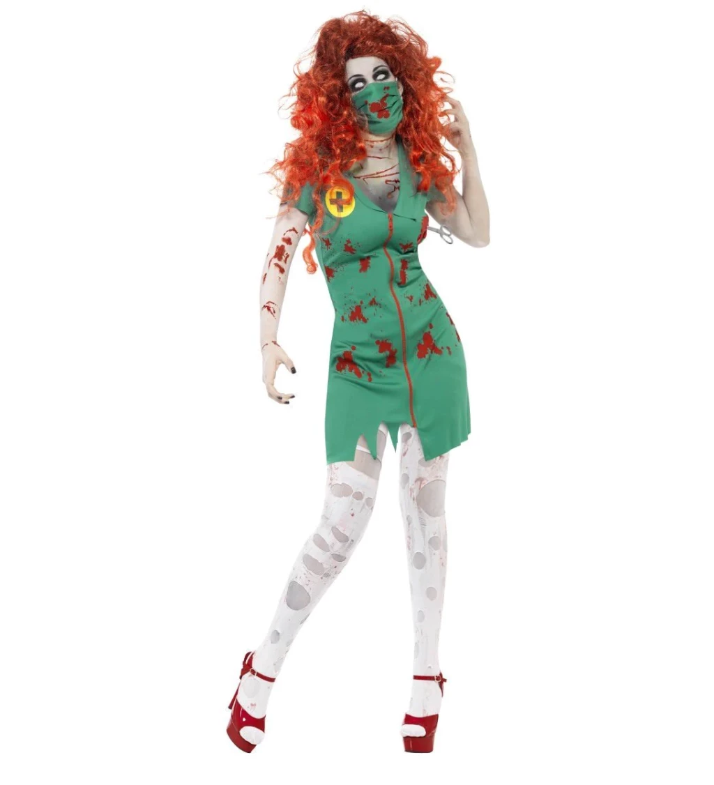 Dámsky kostým Zombie sestra