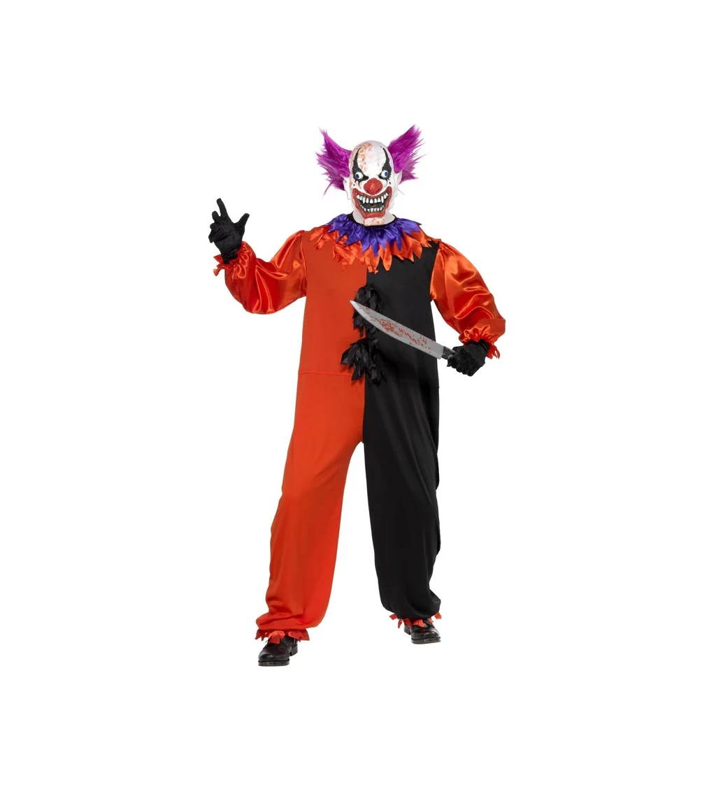 Pánsky kostým Klaun Cirque Sinister