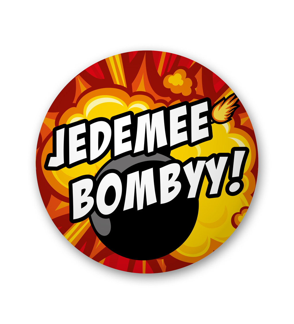 Odznak Jedemee Bombyy!
