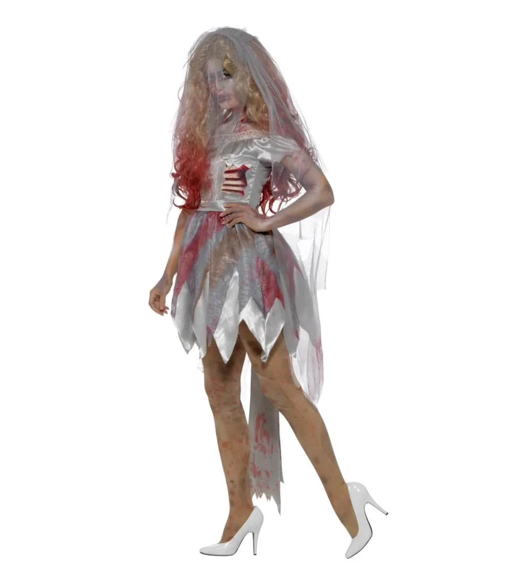 Dámsky kostým Zombie nevesta