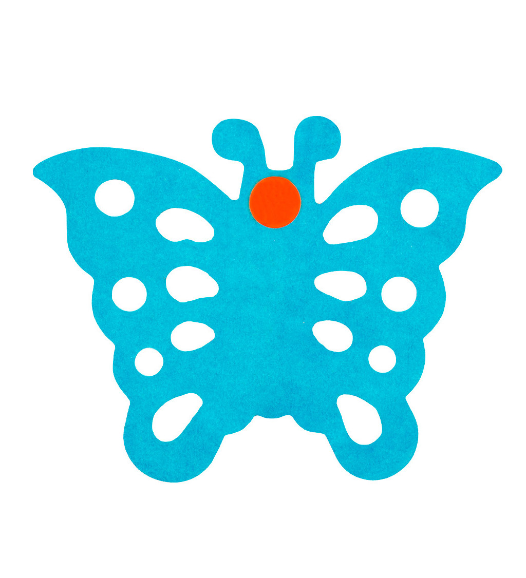 Girlanda Motýľ, farebná