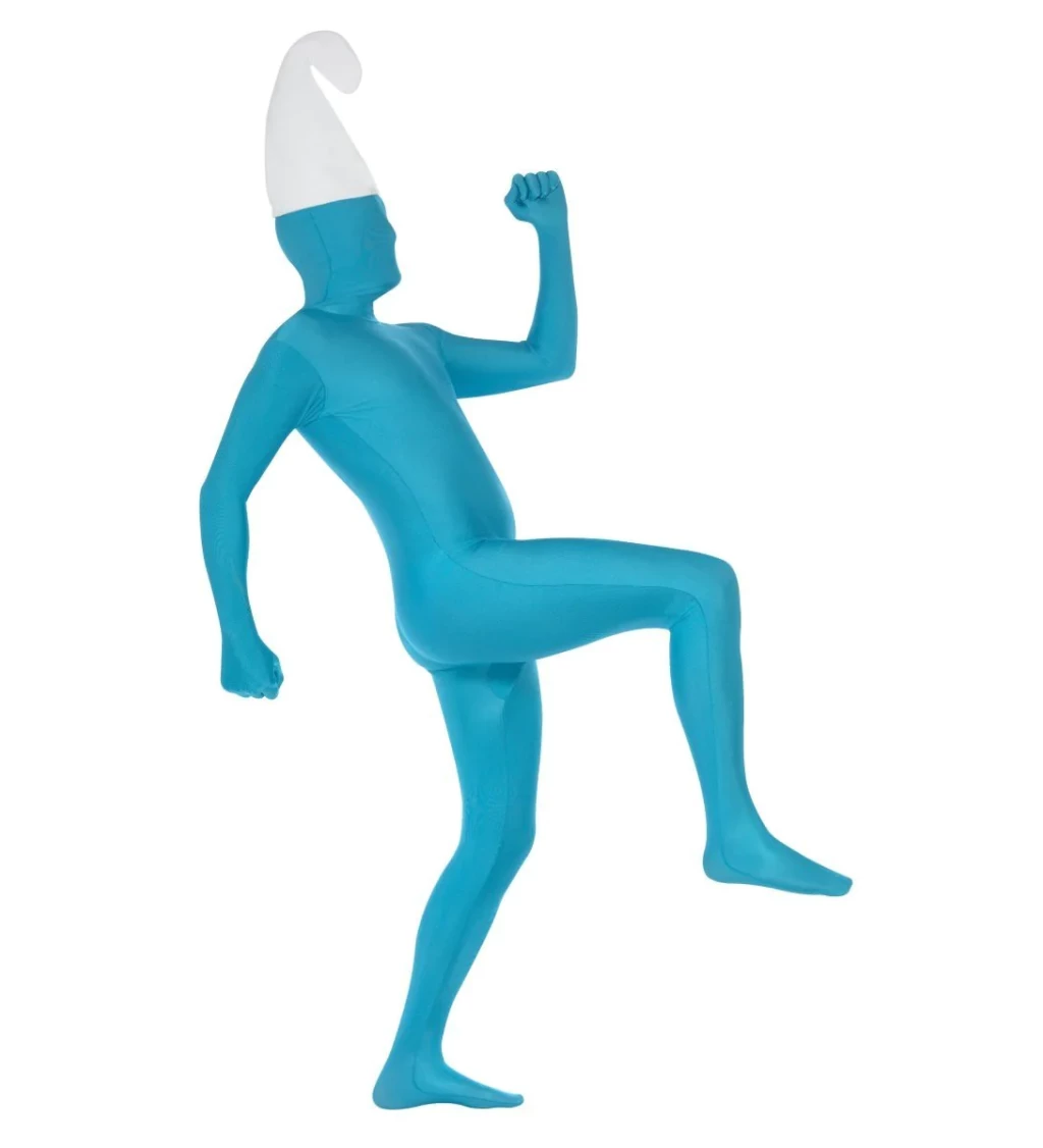 Pánsky kostým Morphsuit, modrý