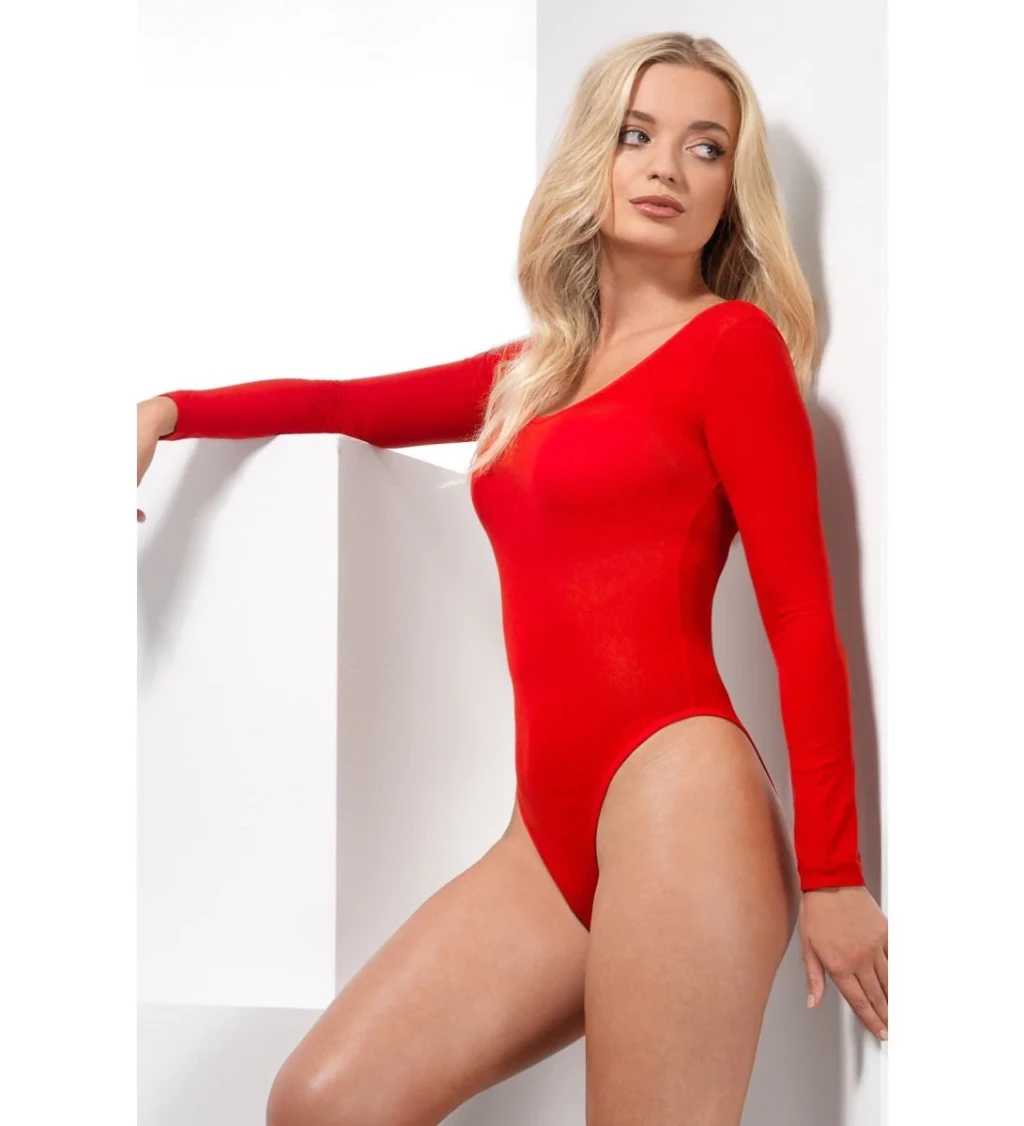 Dámsky kostým Sexy body, červené
