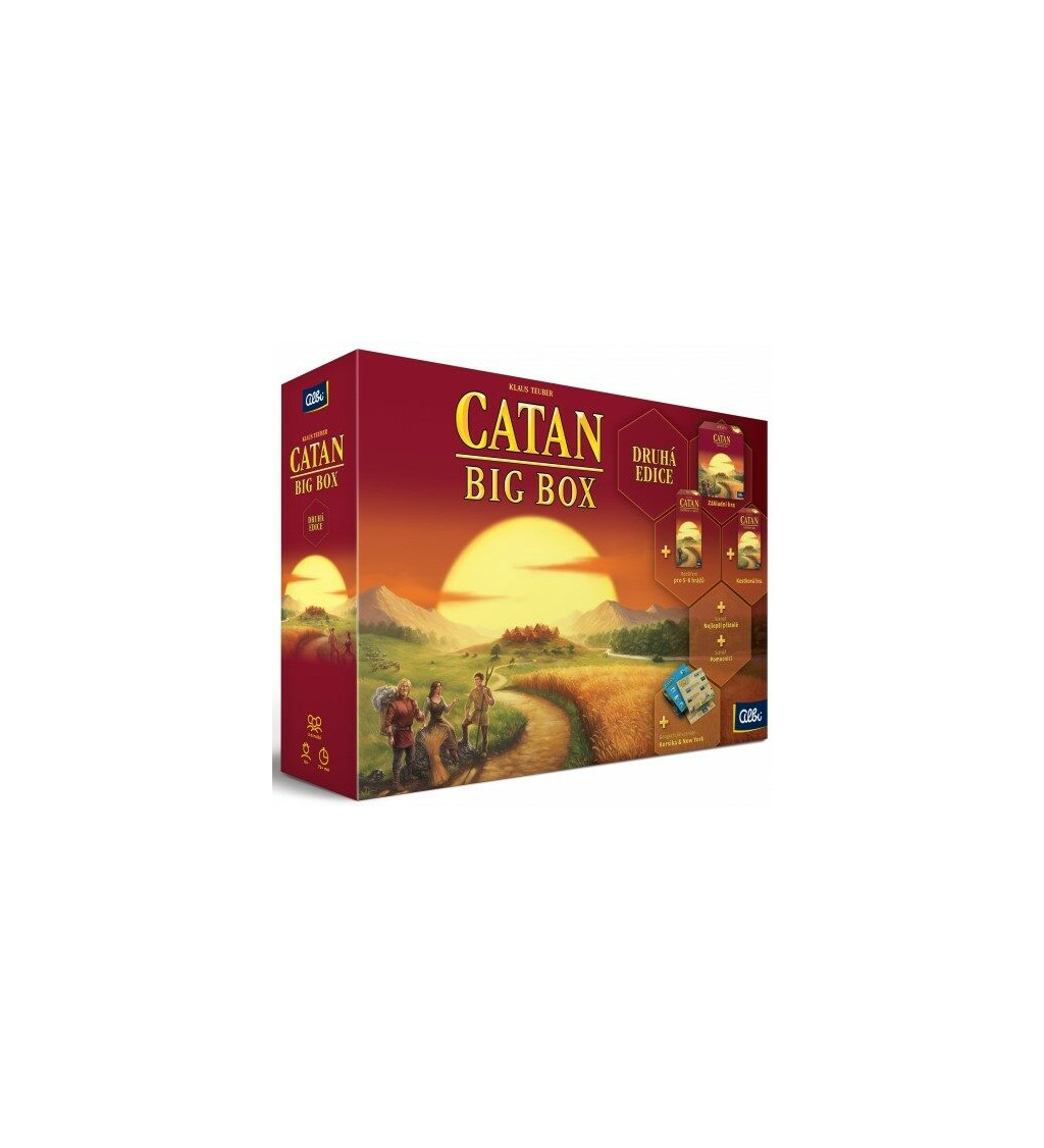 Stolná hra - Catan - Big box
