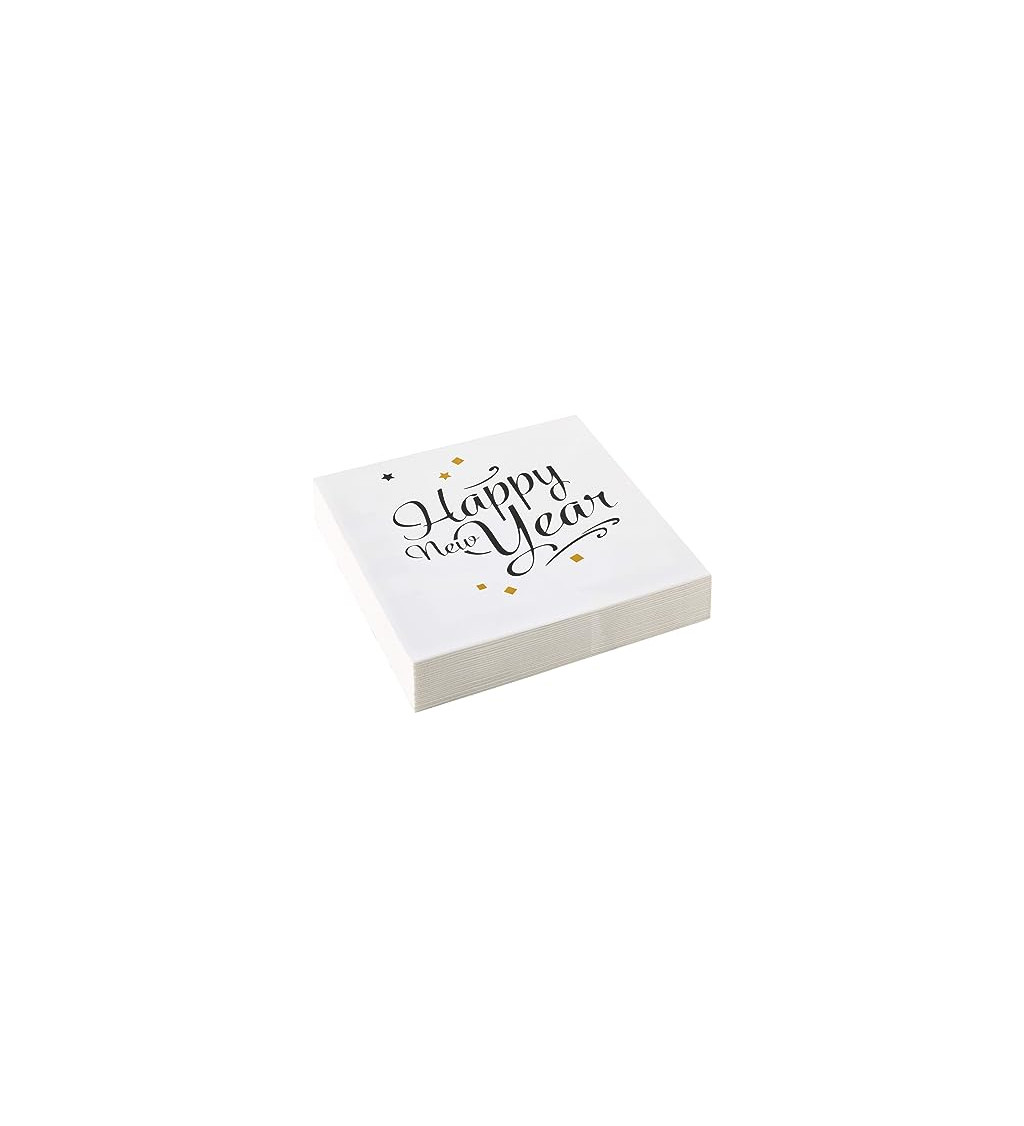 Papierové servítky Happy New Year