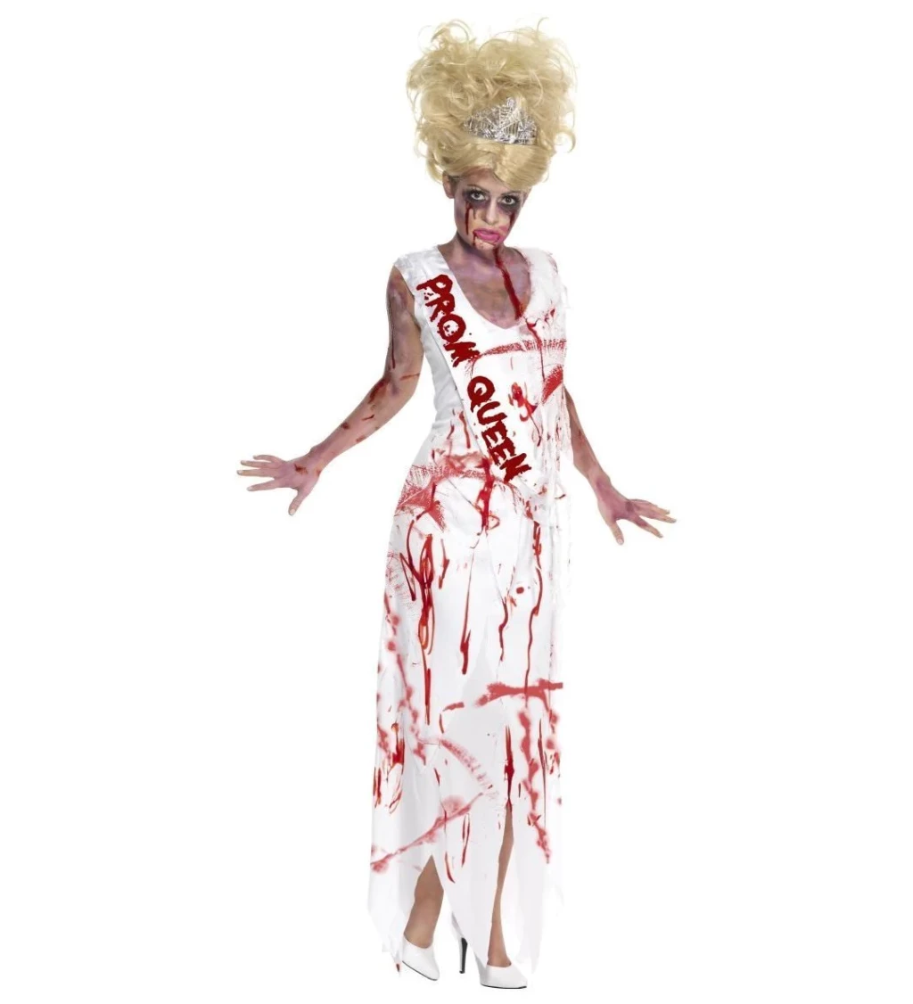 Dámsky kostým Zombie kráľovná plesu S