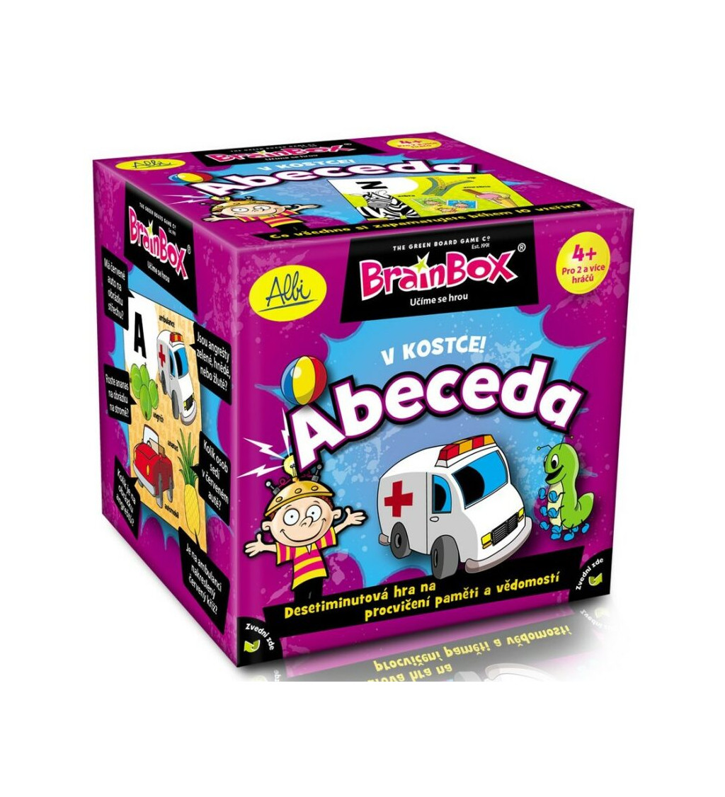 Stolová hra - V kocke! Abeceda