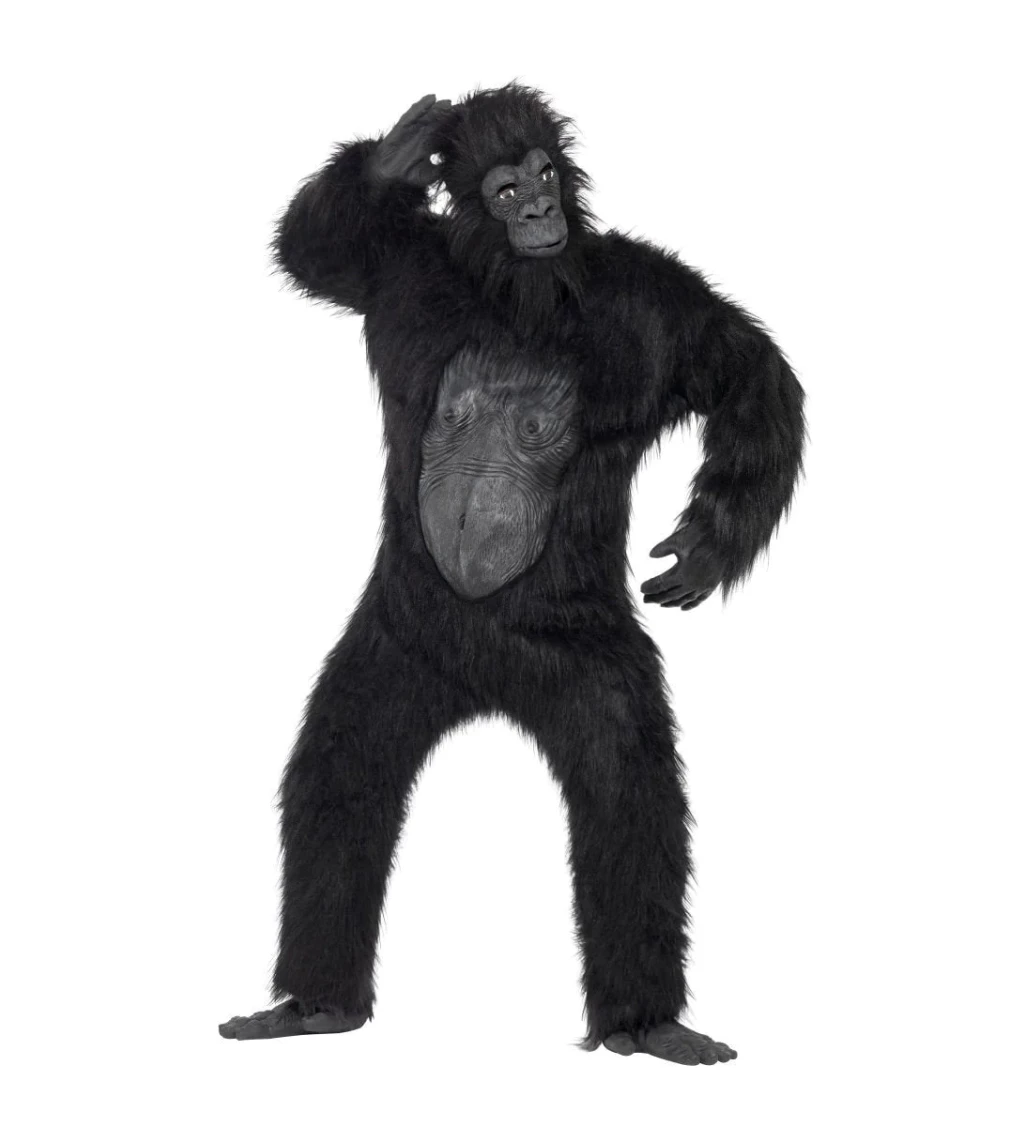 Unisex kostým Gorila deluxe
