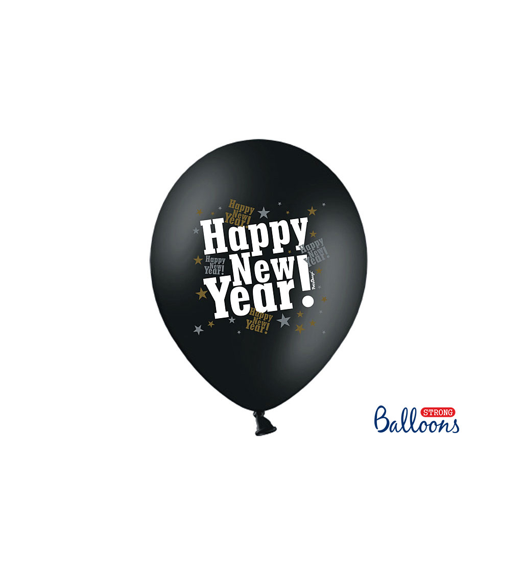 Latexové balóniky Happy New Year