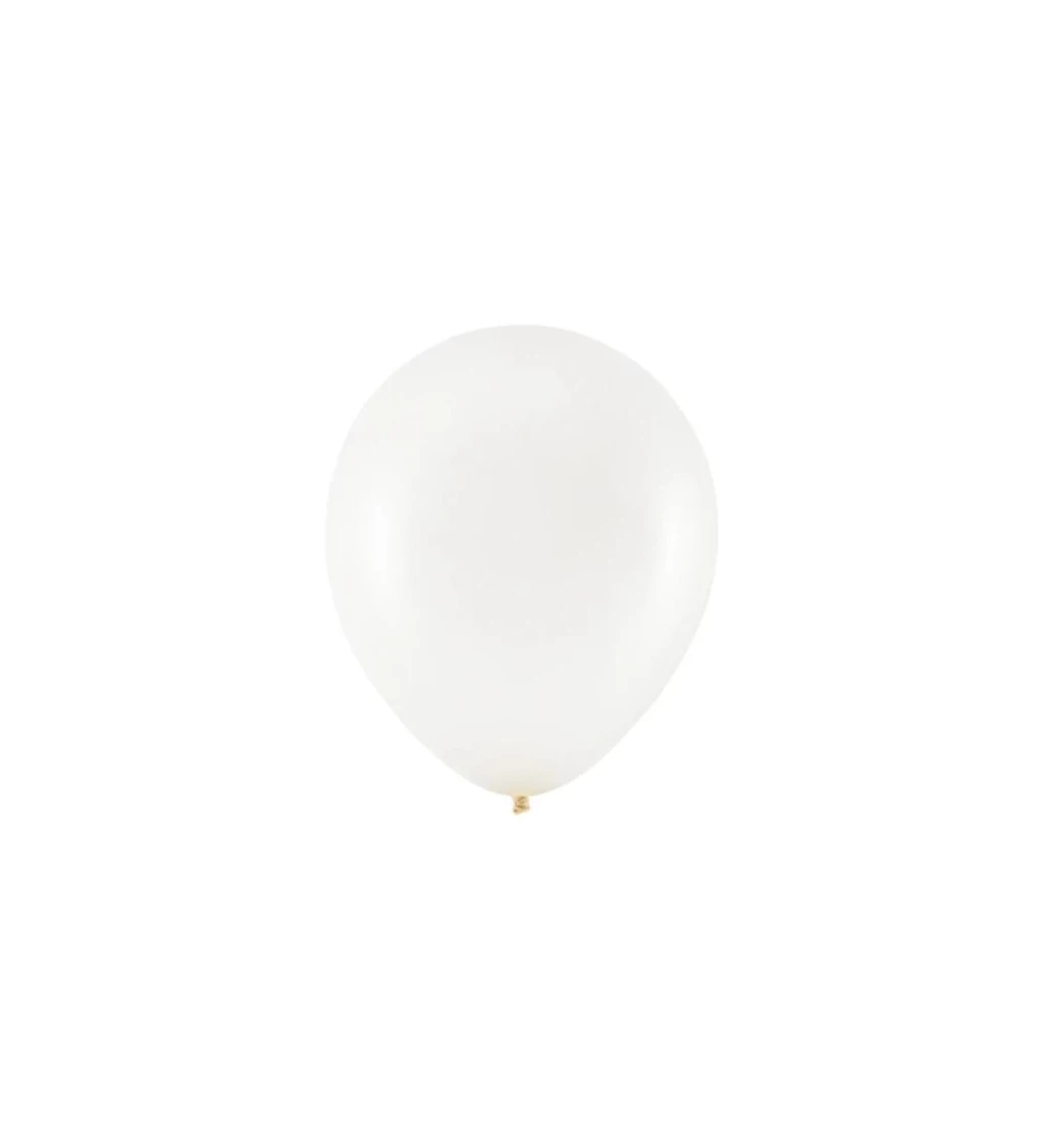 Pastelové balóny - Biele
