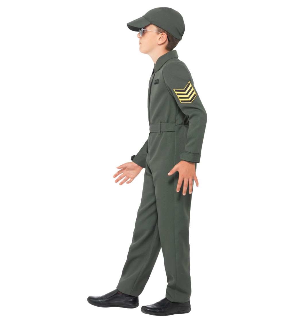 Detský kostým pre chlapca - Vojenský letec