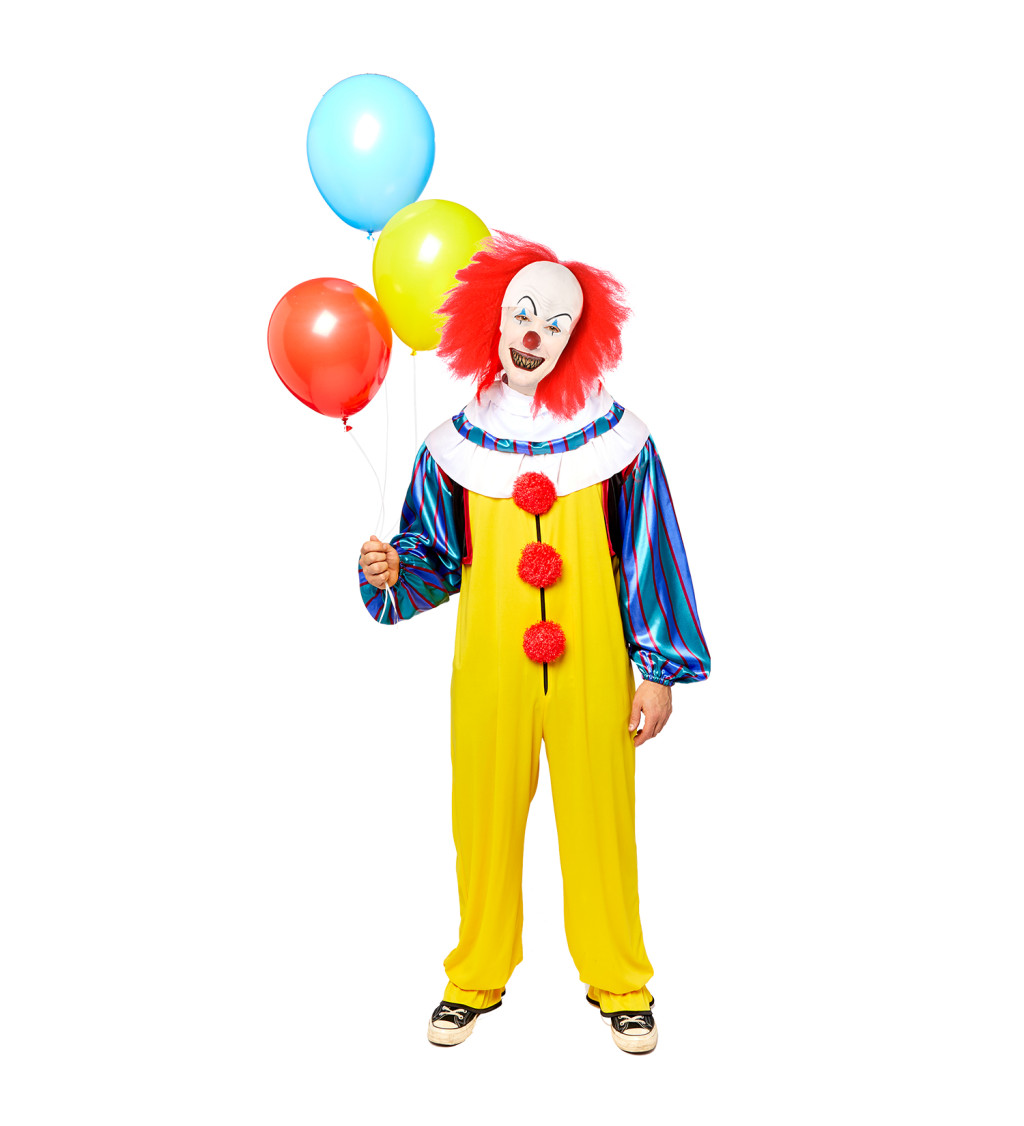 Pánsky kostým IT movie klaun