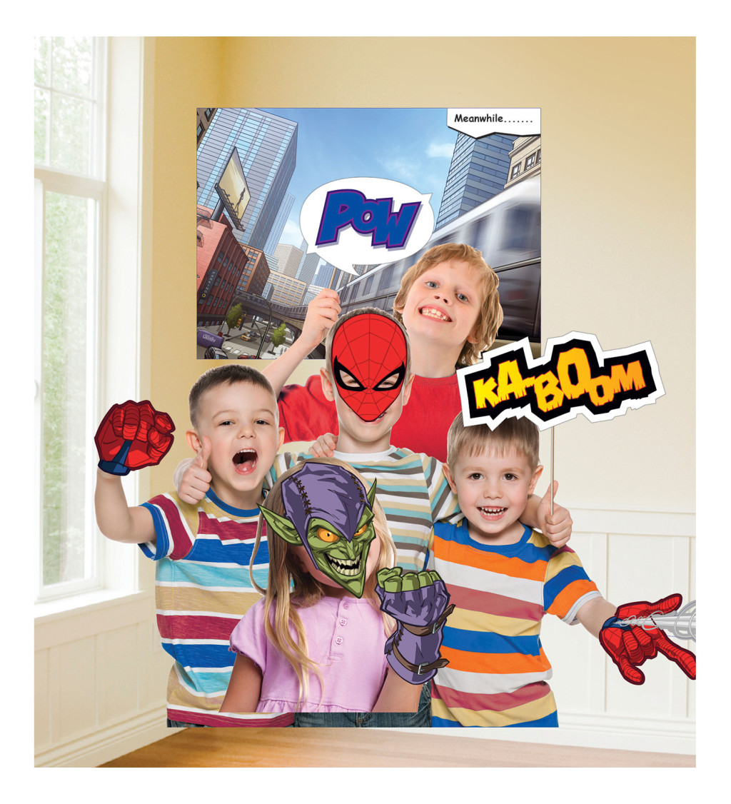 Doplnky do fotokútiku Spiderman