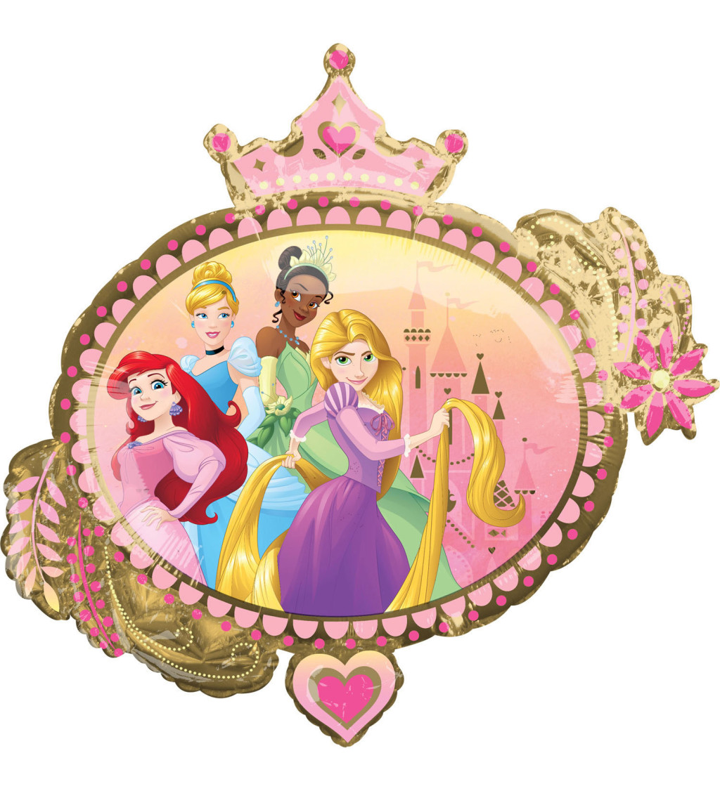 Fóliový balónik Princezné Disney