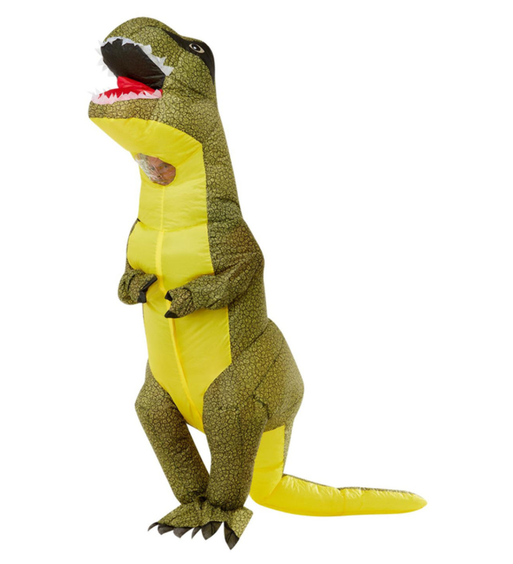 Pánsky kostým T-Rex, nafukovací