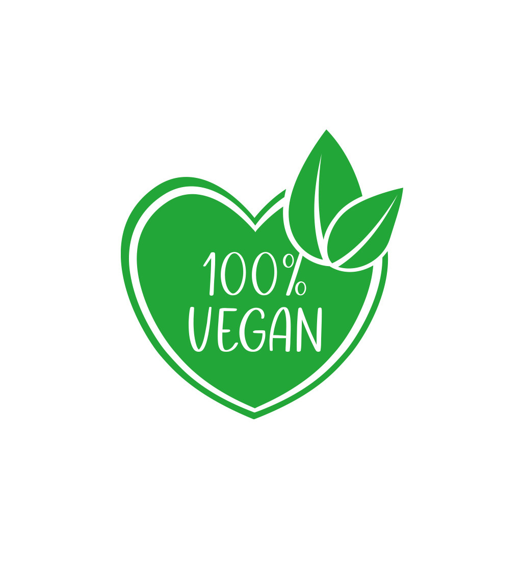 Dámske tričko biele - 100% vegan